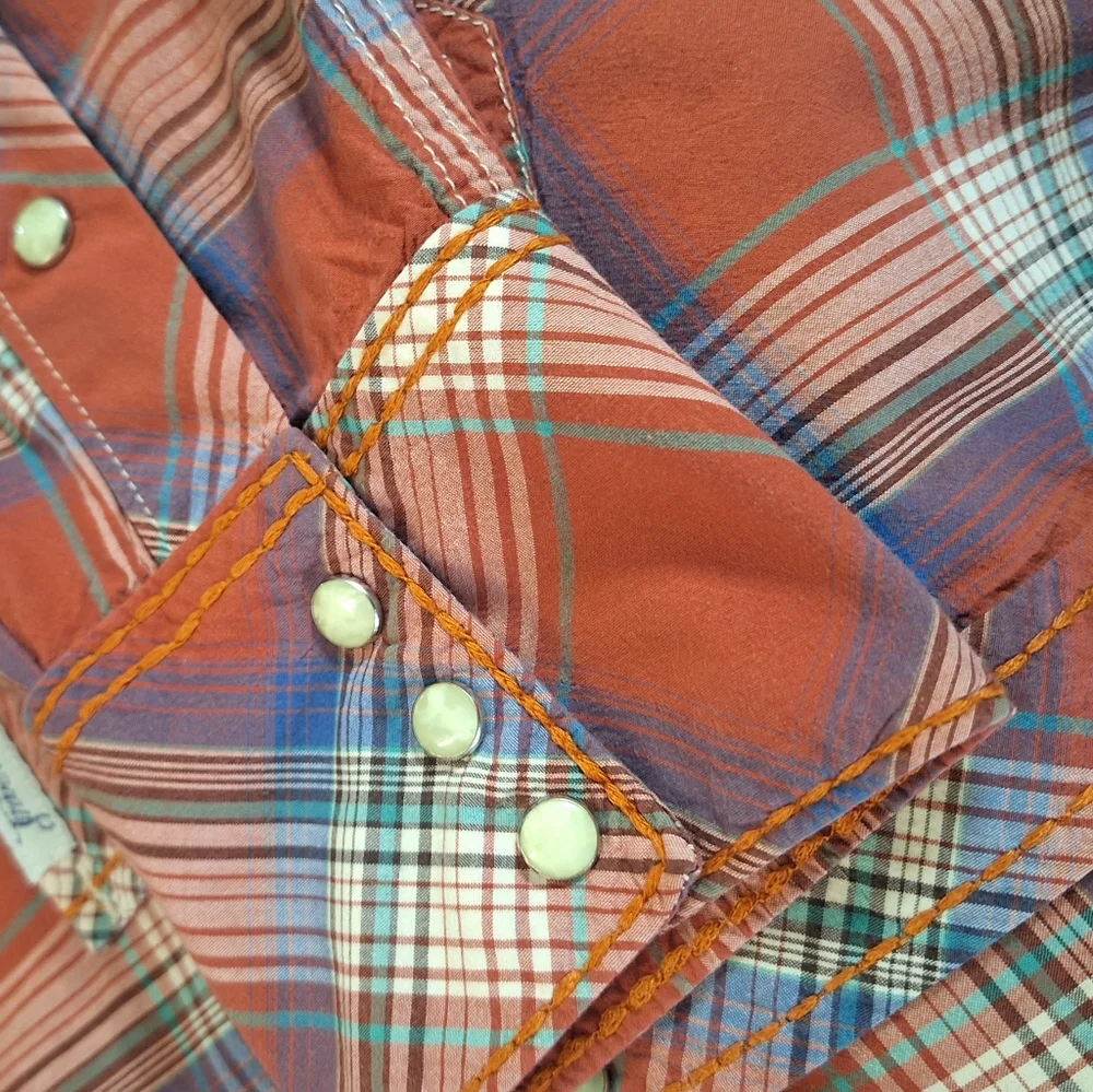 True Religion EUC snap down shirt